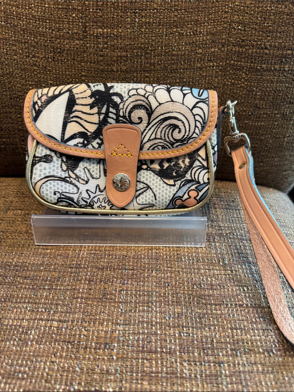 Dooney & Bourke Disney parks cruise line wristlet wallet